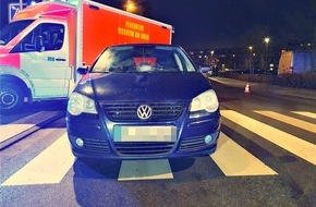 Polizei Mettmann: POL-ME: 42-jährige Fußgängerin angefahren und schwer verletzt - Monheim am Rhein - 2301095