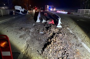 Polizeidirektion Landau: POL-PDLD: Wildunfall mit verletzter Person in Rheinzabern