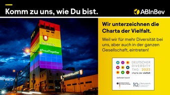AB InBev: Anheuser-Busch InBev unterzeichnet "Charta der Vielfalt" / Richtungsweisendes Zeichen zeitgleich zum Deutschen Diversity-Tag