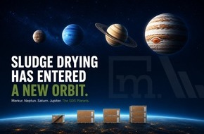 SCHLAMMTROCKNUNG michel gmbh - SDS: Planetenparade trifft Schlammtrocknung: Warum Jupiter, Saturn, Neptun und Merkur die Namen der SDS-Anlagen sind