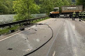 Kreispolizeibehörde Märkischer Kreis: POL-MK: Tödlicher Kradunfall