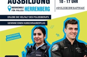 Hochschule für Polizei Baden-Württemberg: POL-HfPolBW: Tag der Polizeiausbildung bei der Polizei Baden-Württemberg in Herrenberg