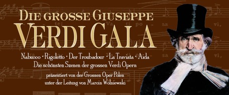 act entertainment ag: Die grosse Giuseppe Verdi Gala | 27.12.-30.12.2025, diverse Städte