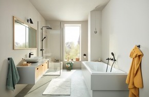 GROHE AG: Für Groß und Klein, Jung und Alt: Ressourcenschonendes, sicheres Familienbad mit GROHE