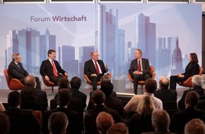 PHOENIX: FORUM Wirtschaft "Profitgier oder Wohlstand für alle? - Die Lehren aus der Krise" / PHOENIX-Programmhinweis für Sonntag, 22. November 2009, 13.00 Uhr und 22.30 Uhr