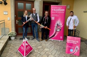 Deutsche Telekom AG: Glasfaserausbau in Gebsattel: Vermarktungsstart für den Hauptort
