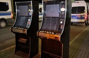 Polizeipräsidium Recklinghausen: POL-RE: Herten/Recklinghausen: Spielautomaten bei Kontrollen sichergestellt