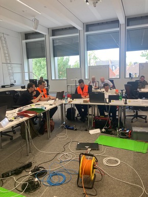 FW-EN: Technische Einsatzleitung des Ennepe-Ruhr-Kreises übt drei Tage in Münster