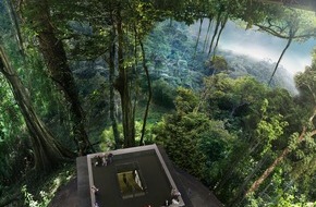 Leipzig Tourismus und Marketing GmbH: AMAZONIEN - Die Wunderwelt Regenwald auf 360 Grad mit Yadegar Asisis Zauberbild der Natur