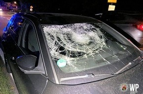 Polizeidirektion Kaiserslautern: POL-PDKL: Fahrradfahrer von Auto erfasst