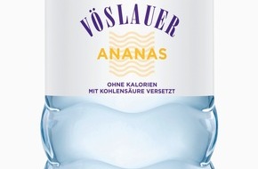 Vöslauer Mineralwasser: Vöslauer bringt zwei Produktneuheiten nach Deutschland