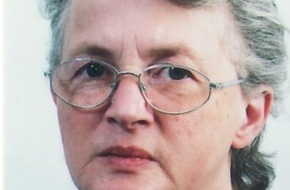 Polizei Düren: POL-DN: 07071201	Frau wird vermisst