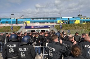 Bundespolizeiinspektion Hannover: BPOL-H: Bilanzmeldung der Bundespolizeiinspektion zum Niedersachsenderby zwischen Eintracht Braunschweig und Hannover 96