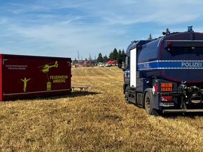 BPOLD 11: Erneuter Einsatz der Hubschrauber der Bundespolizei bei der Waldbrandbekämpfung in Sachsen und Thüringen