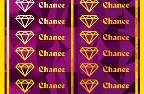 Toto-Lotto Niedersachsen GmbH: Diamant Deluxe: Das erste Rubbellos in Niedersachsen mit der Chance auf 1.000.000,00 €