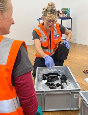 Wenn Museen zum &Uuml;bungsplatz werden - Kulturg&uuml;terschutzausbildung f&uuml;r das Einsatzelement
