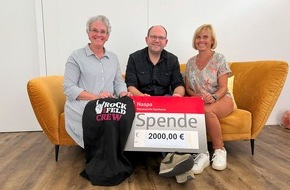 Alexianer-Verbund: Veranstalter-Team der Konzertreihe ROCKIMFELD spendet 2.000 Euro an das Hospiz St. Thomas in Dernbach