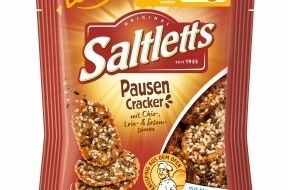The Lorenz Bahlsen Snack-World GmbH & Co KG Germany: Presseinformation: Saltletts PausenCracker jetzt im Snack-to-go-Format