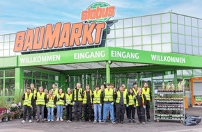 Globus Baumarkt: Globus Baumarkt wieder mit vollem Einsatz beim World Cleanup Day
