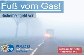 Kreispolizeibehörde Viersen: POL-VIE: Kreis Viersen: Geschwindigkeitskontrollen vom 18.11 - 24.11.2019