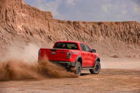 Nächste Generation des Ford Ranger Raptor definiert die Grenzen extremer Offroad-Performance neu