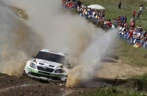 Skoda Auto Deutschland GmbH: SKODA Sieg und Platz drei in Portugal (BILD)