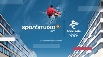 ZDF: Von Mainz nach Peking: "sportstudio live – Olympia" im ZDF / ZDF überträgt die Eröffnungsfeier der Olympischen Winterspiele