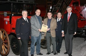 Deutscher Feuerwehrverband e. V. (DFV): Deutsches Feuerwehr-Museum erneut Vorreiter / Weltverband CTIF zeichnet besondere Qualität der Arbeit in Fulda aus