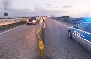 Polizeidirektion Bad Segeberg: POL-SE: A23/Störbrücke/Itzehoe: Das wäre vermeidbar gewesen - Über eine Stunde lang Vollsperrung Richtung Norden wegen der Ungeduld von Verkehrsteilnehmern