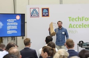 Startups präsentieren ALDI ihre Ideen für nachhaltige Verpackungslösungen