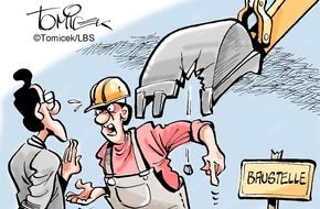 Bundesgeschäftsstelle Landesbausparkassen (LBS): Grund nicht untersucht / Bauunternehmer erhielt keine Zusatzvergütung für Erschwernisse (FOTO)