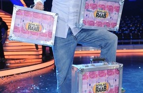 ProSieben: Wer wird Multimillionär? 2,5 Millionen Euro bei "Schlag den Raab"