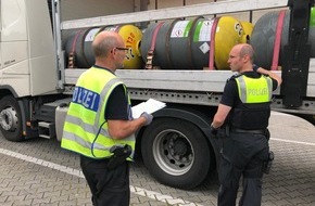 Polizei Münster: POL-MS: "sicher.mobil.leben - Brummis im Blick" - Erste Bilanz nach Kontrollen am Vormittag