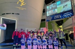 Feuerwehr Bremerhaven: FW Bremerhaven: Bremerhavener Team auf dem Podium beim 3. Firefighter-Rescue-Run im Klimahaus Bremerhaven