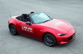 Mazda: Millionster Mazda MX-5 vom Band gelaufen