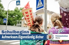 Polizeipräsidium Mainz: POL-PPMZ: Mainz-Budenheim - Schulwegunfall