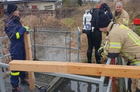 Freiwillige Feuerwehr Lehrte: FW Lehrte: Aktualisierung zur Hochwasserlage im Stadtgebiet Lehrte Stand 27.12.2023 - 20:00 Uhr