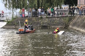 Polizeipräsidium Einsatz, Logistik und Technik: PP-ELT: Gekenterter Jetski im Bereich der Bingen Uferpromenade