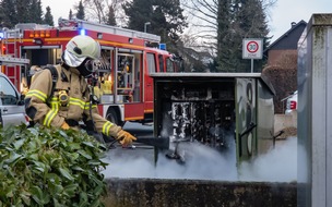 Freiwillige Feuerwehr Wachtberg: FW Wachtberg: Brennender Trafo in Wachtberg-Niederbachem