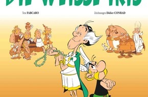 Egmont Ehapa Media GmbH: Beim Teutates! Asterix – Die Weiße Iris – Das Cover ist jetzt da!