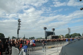 RKiSH: 28. Auflage des weltgrößten Heavy-Metal-Festivals &quot;Wacken Open Air&quot; erfolgreich gestartet - bisher ist alles ruhig