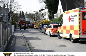 Feuerwehr München: FW-M: 51-Jähriger stirbt nach Appartementbrand (Ramersdorf)