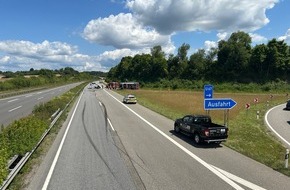 Polizeiinspektion Zweibrücken: POL-PIZW: Schwerer Verkehrsunfall auf der Autobahn
