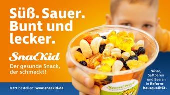 goodRanking Online Marketing Agentur: SnacKid - gesunde Snacks für zwischendurch