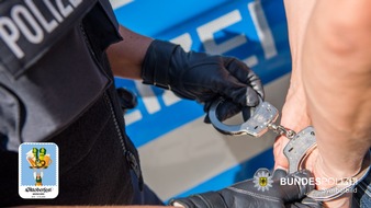 Bundespolizeidirektion München: Bundespolizeidirektion München: Gewalttäter erneut auffällig Zwei Haftrichtervorführungen am Dienstag