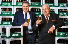 Brauerei C. & A. VELTINS GmbH & Co. KG: Im Jubiläumsjahr bestes Halbjahres-Ergebnis / Veltins setzt auf Wachstumskurs und legt im Halbjahr um 4,1% zu
