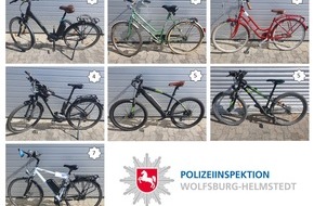 Polizei Wolfsburg: POL-WOB: Polizei sucht Besitzer von Fahrrädern