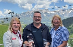 SkiWelt Wilder Kaiser - Brixental Marketing GmbH: Herausragende Auszeichnungen zum Saisonabschluss für die SkiWelt Wilder Kaiser - Brixental