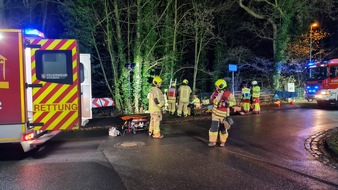 FW-Stolberg: Schwerer Verkehrsunfall - drei Verletzte