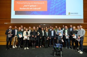 RKW Kompetenzzentrum: PM: Die Gewinner des Wettbewerbs „Auf IT gebaut – Bauberufe mit Zukunft“ 2023 stehen fest!